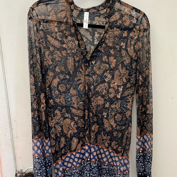 PerSeption Concept sheer mini dress size Medium - Picture 8 of 13